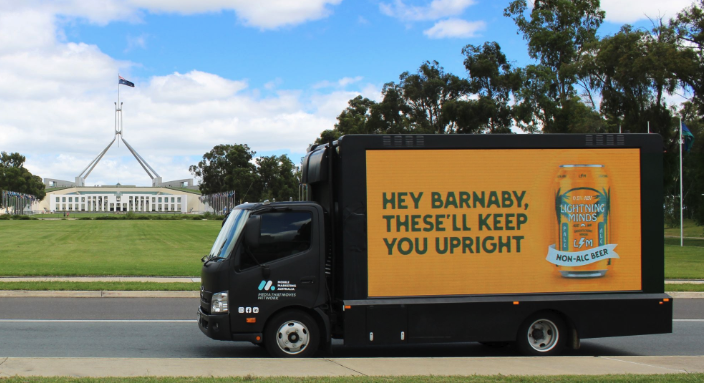 Mobile Digital Truck Billboard - Perth, WA Image #1